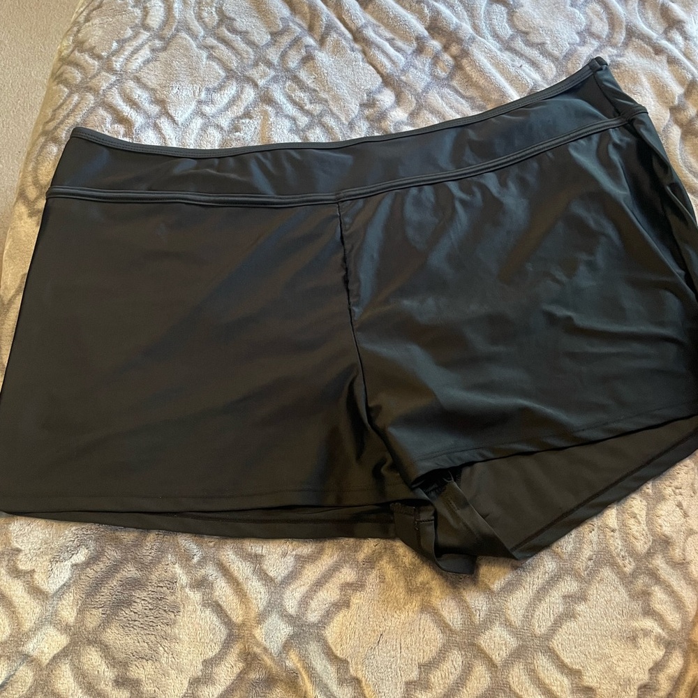 Black shorts for swimming